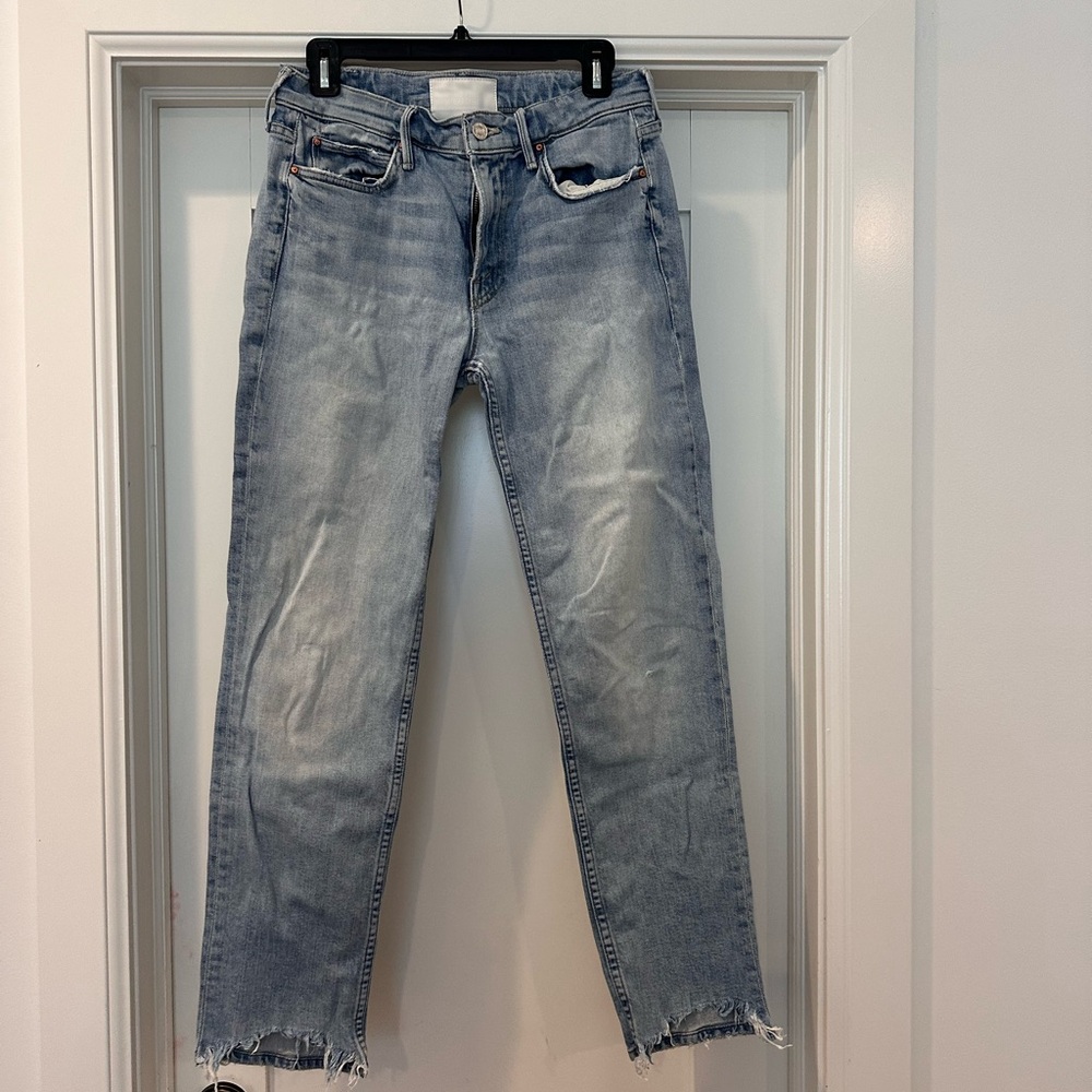 Mother Jeans.  The Flirt Fray. 28